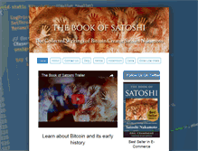 Tablet Screenshot of bookofsatoshi.com